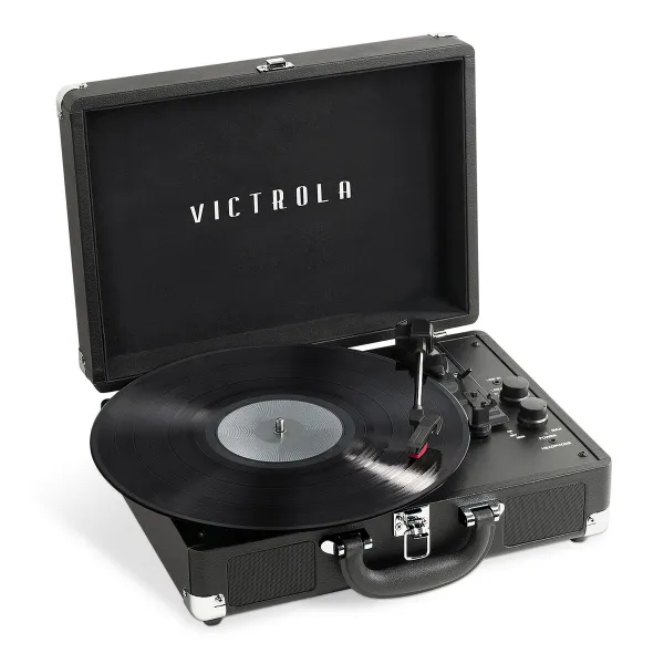 Levysoitin Victrola Journey Musta