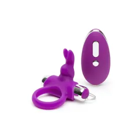 Penio žiedas Happy Rabbit Remote Control Vibracija