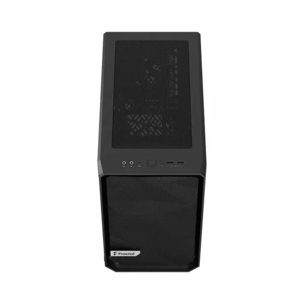 ATX pusiau bokšto tipo korpusas Fractal Design Meshify 2 Nano Juoda
