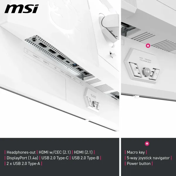 Gaming Monitor MSI MPG 321URXW QD-OLED 4K Ultra HD 32"