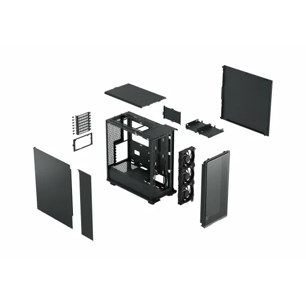 ATX semi-tornikotelo Fractal Design FD-C-EPO1A-01 Musta