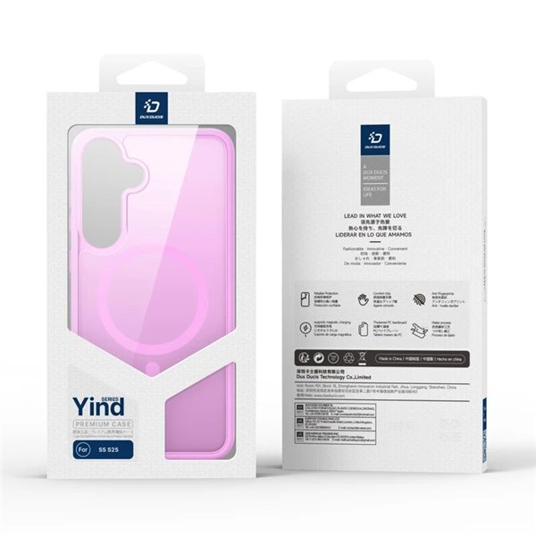 Case Dux Ducis Yind for Samsung S936 S25 Plus pink
