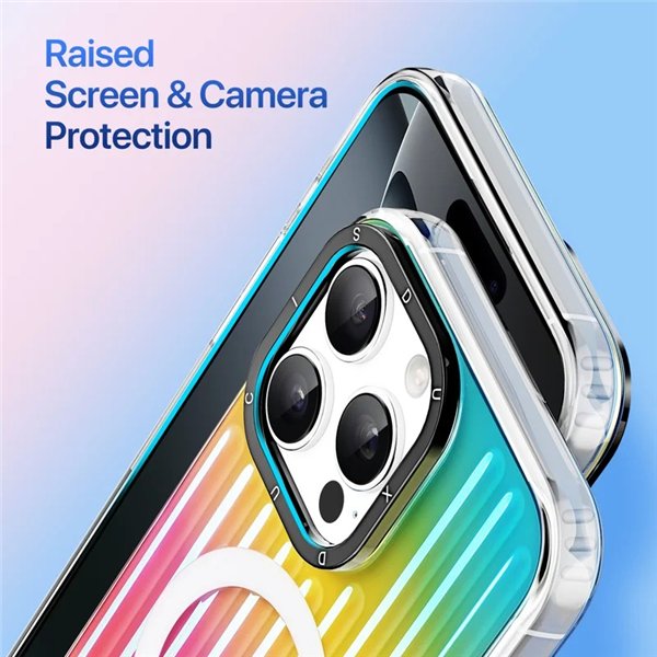 Case Dux Ducis Zest Apple iPhone 16 Pro Gradient Rainbow