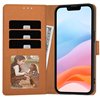 Case Fancy Wallet Apple iPhone 11 brown