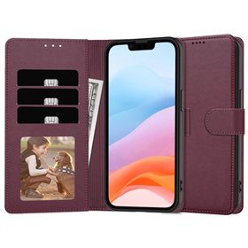 Case Fancy Wallet Apple iPhone 11 burgundy
