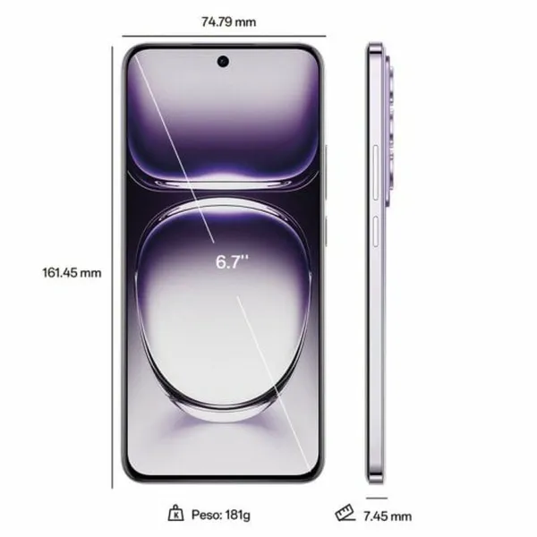 Išmanusis Telefonas Oppo Reno 12 Pro 6,7" 12 GB RAM 512 GB Juoda