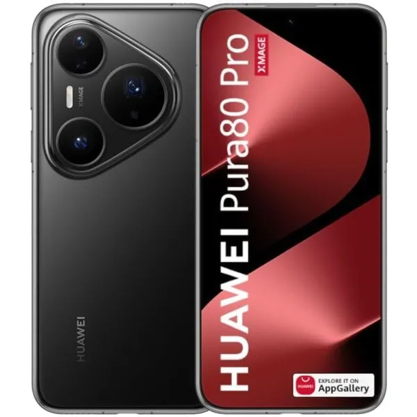 Išmanusis Telefonas Huawei Pura 80 Pro 5G 6,8" Octa Core 12 GB RAM 512 GB Juoda