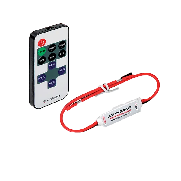 RF MINI LED JUHTMETA HÄMARD 5A KAUGJUHTIMISPULTIGA