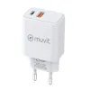 Wall Charger Muvit for Change White 18 W 20 W