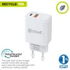 Wall Charger Muvit for Change White 18 W 20 W