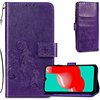 Case Flower Book Samsung A356 A35 5G violet