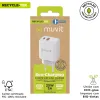 Sieninis įkroviklis Muvit for Change MC-215 Balta 18 W 25 W