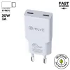Auto Lādētājs Muvit for Change HC-263C Balts 30 W