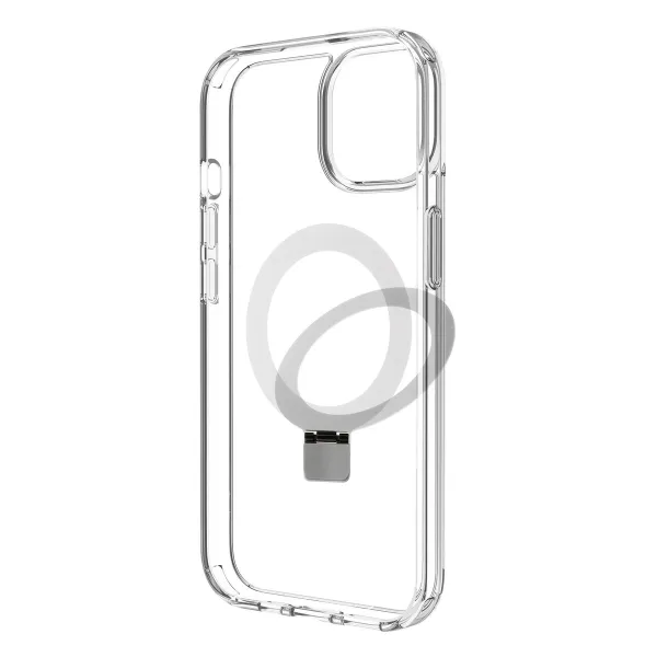 Mobiliojo telefono dėklas Muvit for Change iPhone 15 Clear iPhone 15 Magnetinis