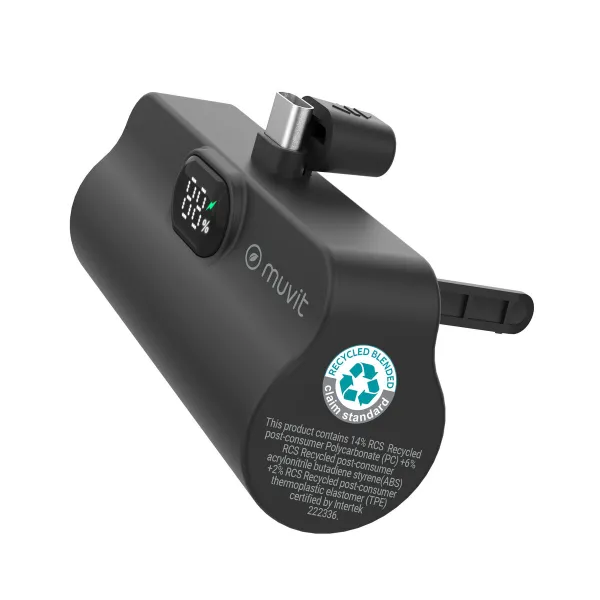 Powerbank Muvit for Change DP53D-R-PD Must 5000 mAh
