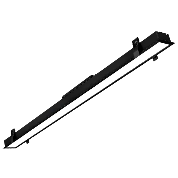 ELMARK LED PROFILIS Įleidžiamas šviestuvas 1500 mm 50 W 3000 K juodas