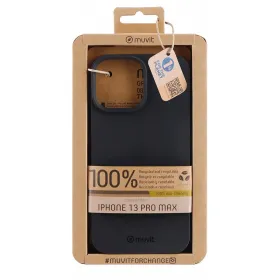 Pārvietojams Pārsegs Muvit for Change iPhone 13 Pro Max Melns