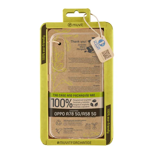 Чехол для мобильного телефона Muvit for Change A78 5G/A58 5G