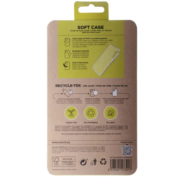 Pārvietojams Pārsegs Muvit for Change Galaxy A35 5G Samsung Galaxy A34 5G