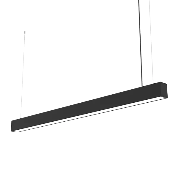 ELMARK LED profilio paviršinis šviestuvas 1500mm 50W 4000K juodas