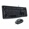 Keyboard and Optical Mouse Logitech MK120 Black Spanish Spanish Qwerty