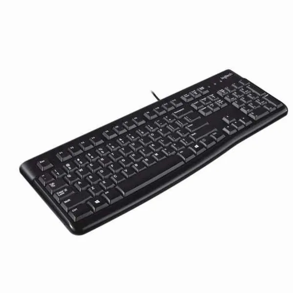 Hispaaniakeelne Qwerty Logitech K120 Must QWERTY