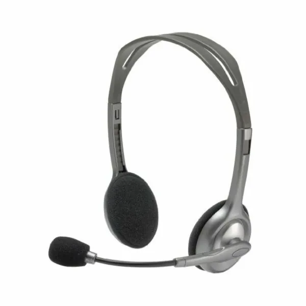 Austiņas ar Mikrofonu Logitech 981-000271           2 x Jack 1,4 m