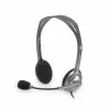 Headphones with Microphone Logitech 981-000271           2 x Jack 1,4 m