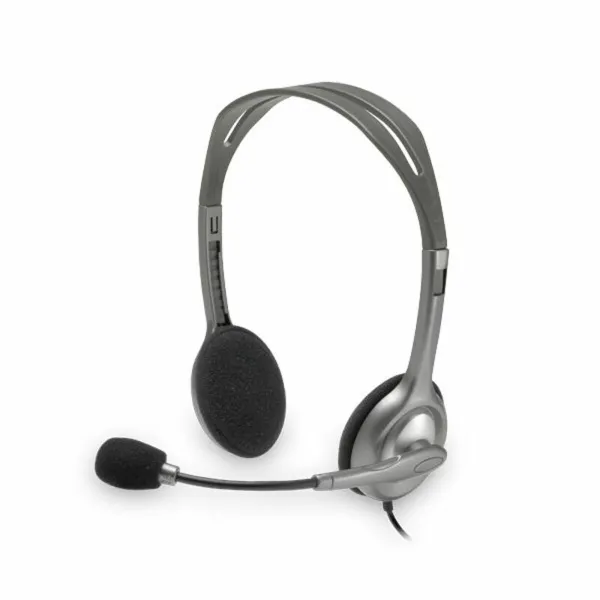 Austiņas ar Mikrofonu Logitech 981-000271           2 x Jack 1,4 m