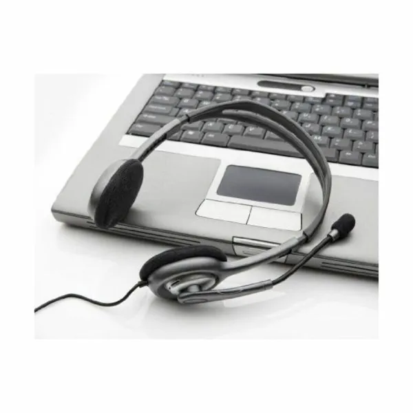 Austiņas ar Mikrofonu Logitech 981-000271           2 x Jack 1,4 m