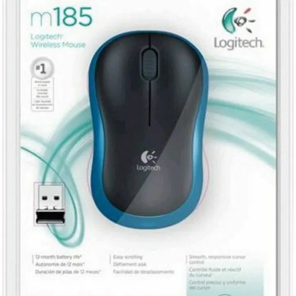 Wireless Mouse Logitech 910-002236 Blue 1000 dpi