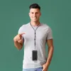 Mobile Phone Lanyard Muvit for Change Black White