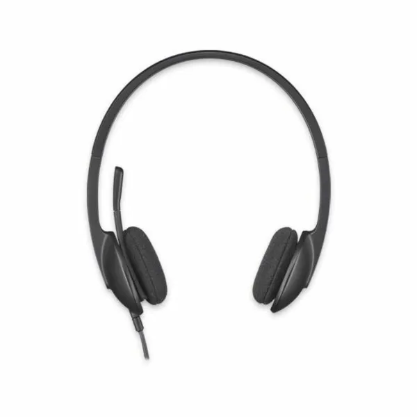 Austiņas ar Mikrofonu Logitech H340 Melns