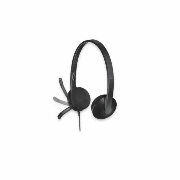 Austiņas ar Mikrofonu Logitech H340 Melns