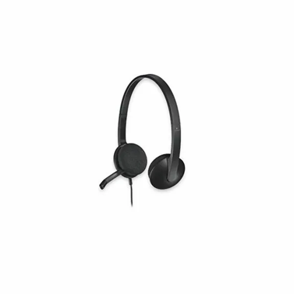 Austiņas ar Mikrofonu Logitech H340 Melns