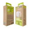 Wall Charger + USB A to USB-C Cable Muvit for Change SN-TC170DS1E150A + DC-006 White 12 W