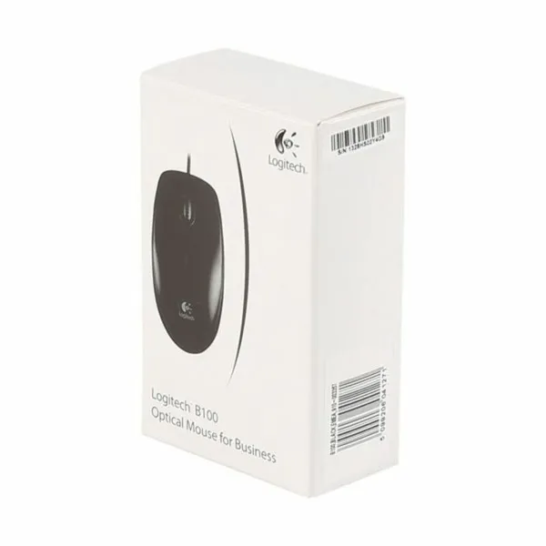 Мышь Logitech B100 Чёрный 800 dpi