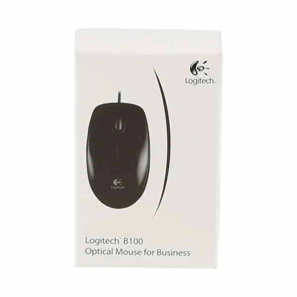 Мышь Logitech B100 Чёрный 800 dpi