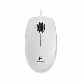Optinė pelė Logitech B100 Balta 800 dpi (1 vnt.)
