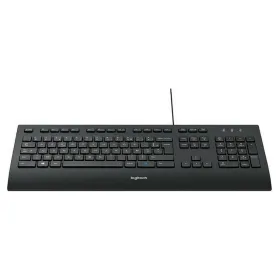 Näppäimistö Logitech K280E Musta Ranska AZERTY