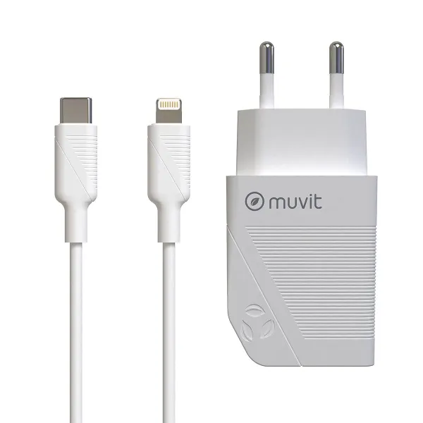 Seinalaadija Muvit Valge 20 W
