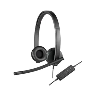 Austiņas ar Mikrofonu Logitech 981-000575 Melns