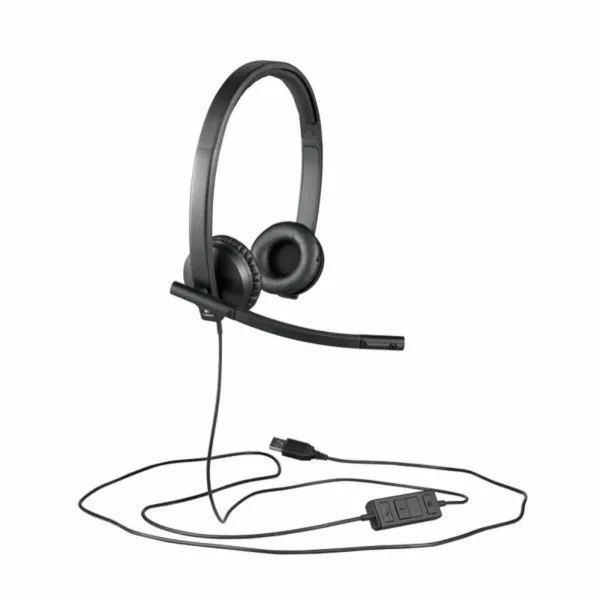 Kõrvaklapid Mikrofoniga Logitech 981-000575 Must