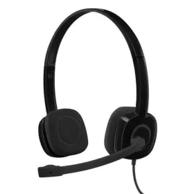 Austiņas ar Mikrofonu Logitech H151 Melns