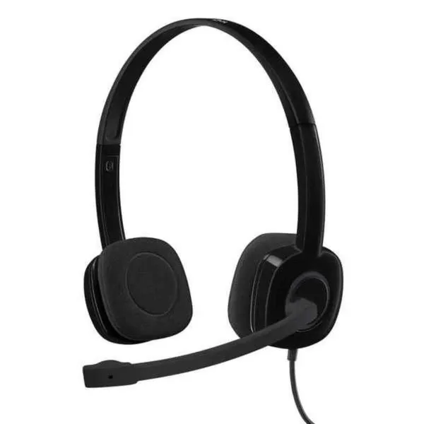 Austiņas ar Mikrofonu Logitech H151 Melns