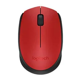 Bezvadu Pele Logitech M171 Melns Sarkans 1000 dpi