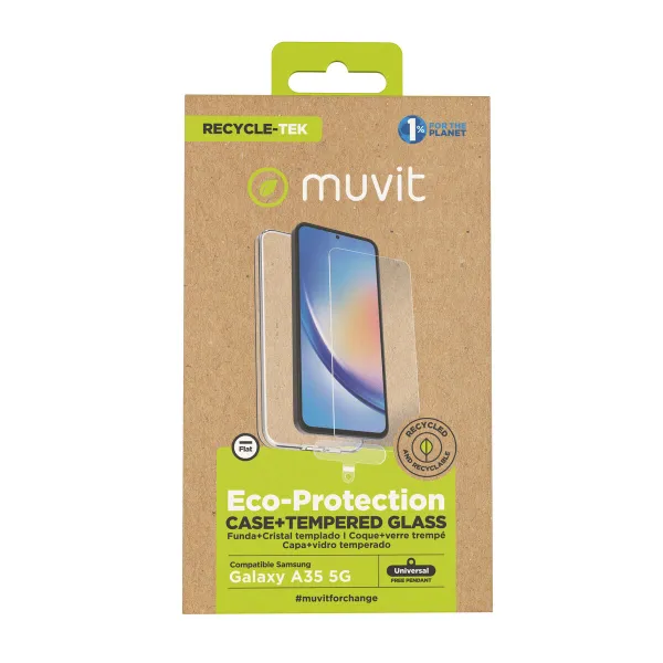 Mobilā Telefona Vāciņš un Aizsargierīce Muvit for Change Samsung Galaxy A35 5G Samsung Galaxy A34 5G