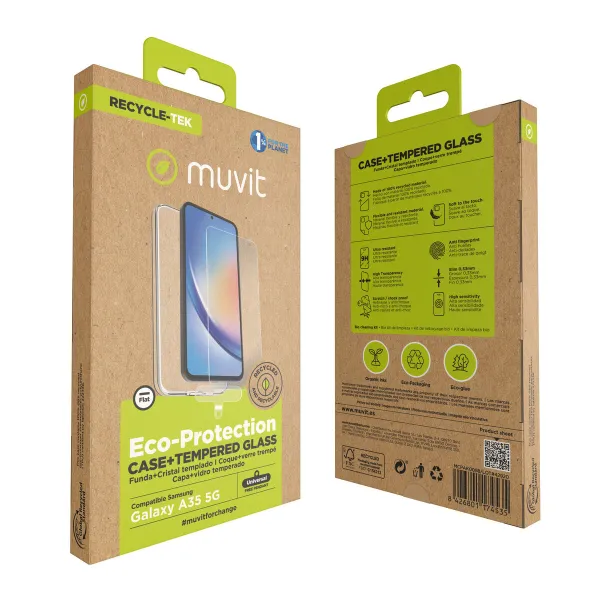 Mobilā Telefona Vāciņš un Aizsargierīce Muvit for Change Samsung Galaxy A35 5G Samsung Galaxy A34 5G