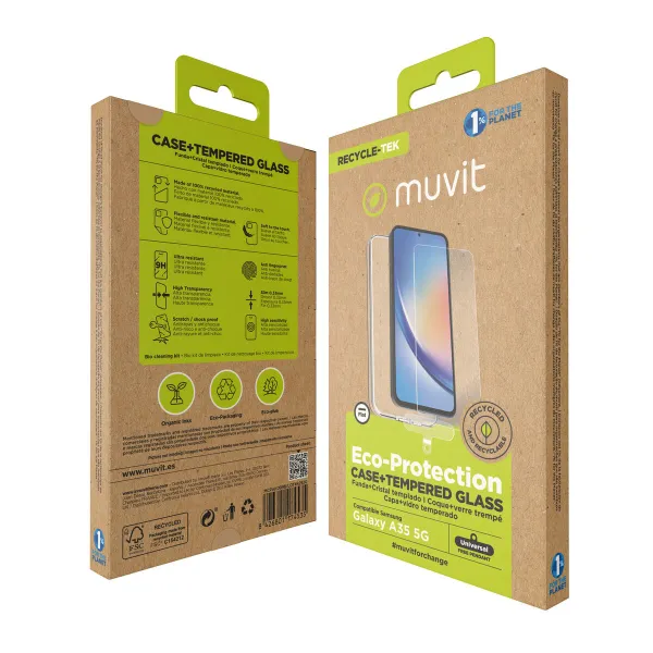 Mobilā Telefona Vāciņš un Aizsargierīce Muvit for Change Samsung Galaxy A35 5G Samsung Galaxy A34 5G