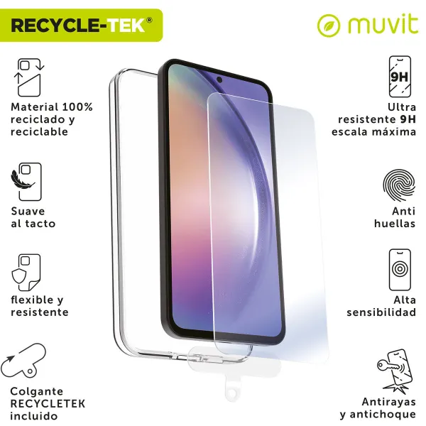 Mobiliojo dėklas ir apsauga Muvit for Change Galaxy A55 5G Samsung Galaxy A56